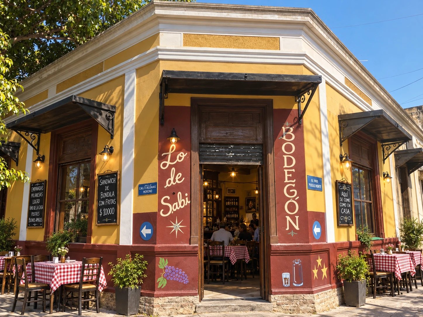 Fachada de Lo de Sabi